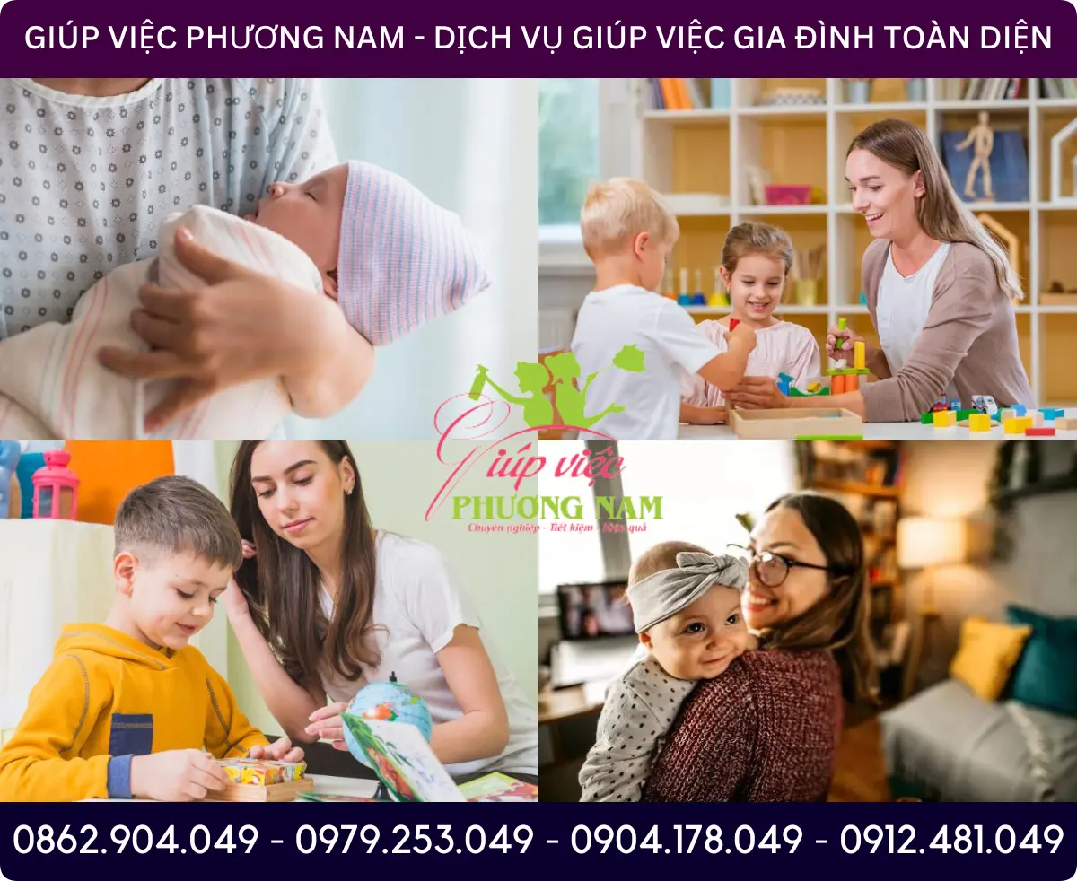 Dịch vụ tìm người chăm sóc trẻ sơ sinh tại Buôn Ma Thuột