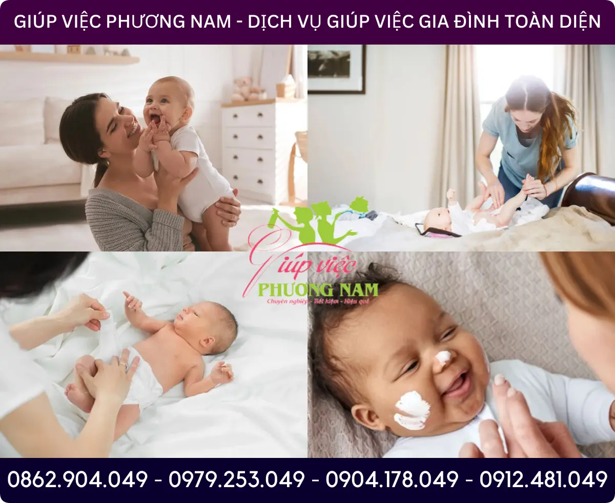 Dịch vụ tìm người chăm sóc trẻ sơ sinh tại Đà Lạt