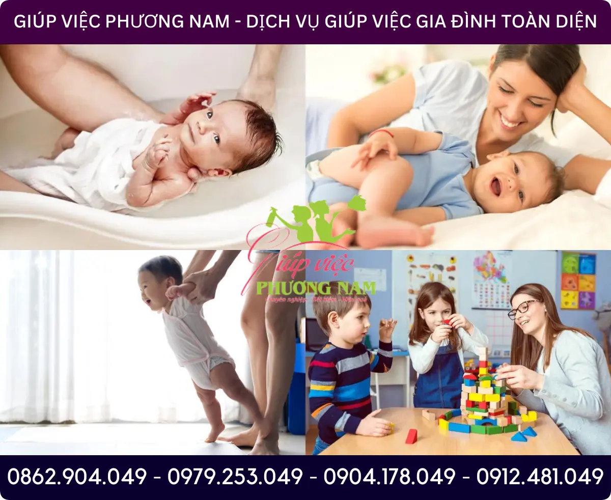 Dịch vụ tìm người chăm sóc trẻ sơ sinh tại Đồng Hới