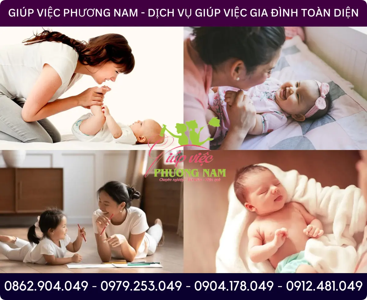 Dịch vụ tìm người chăm sóc trẻ sơ sinh tại Uông Bí