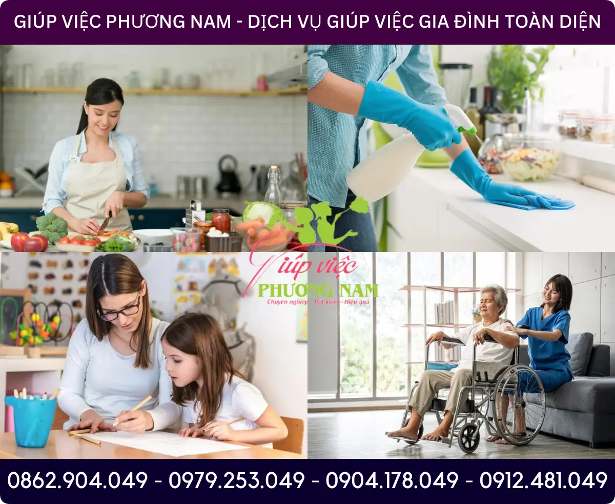 Dịch vụ tìm người giúp việc tại Móng Cái