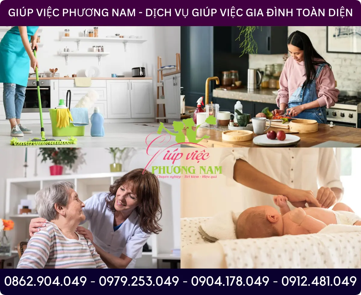 Dịch vụ tìm người giúp việc tại Uông Bí