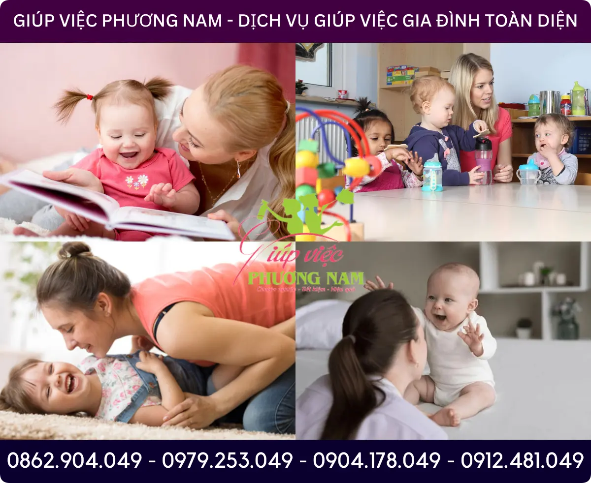 Dịch vụ trông bé tại Đắk Lắk