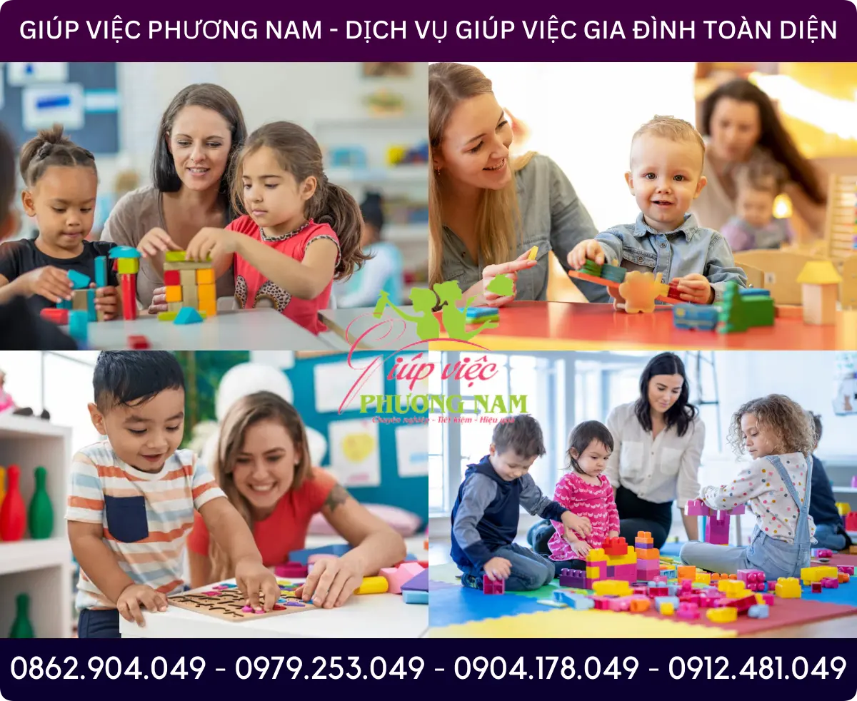 Dịch vụ trông trẻ tại nhà ở Khánh Hòa