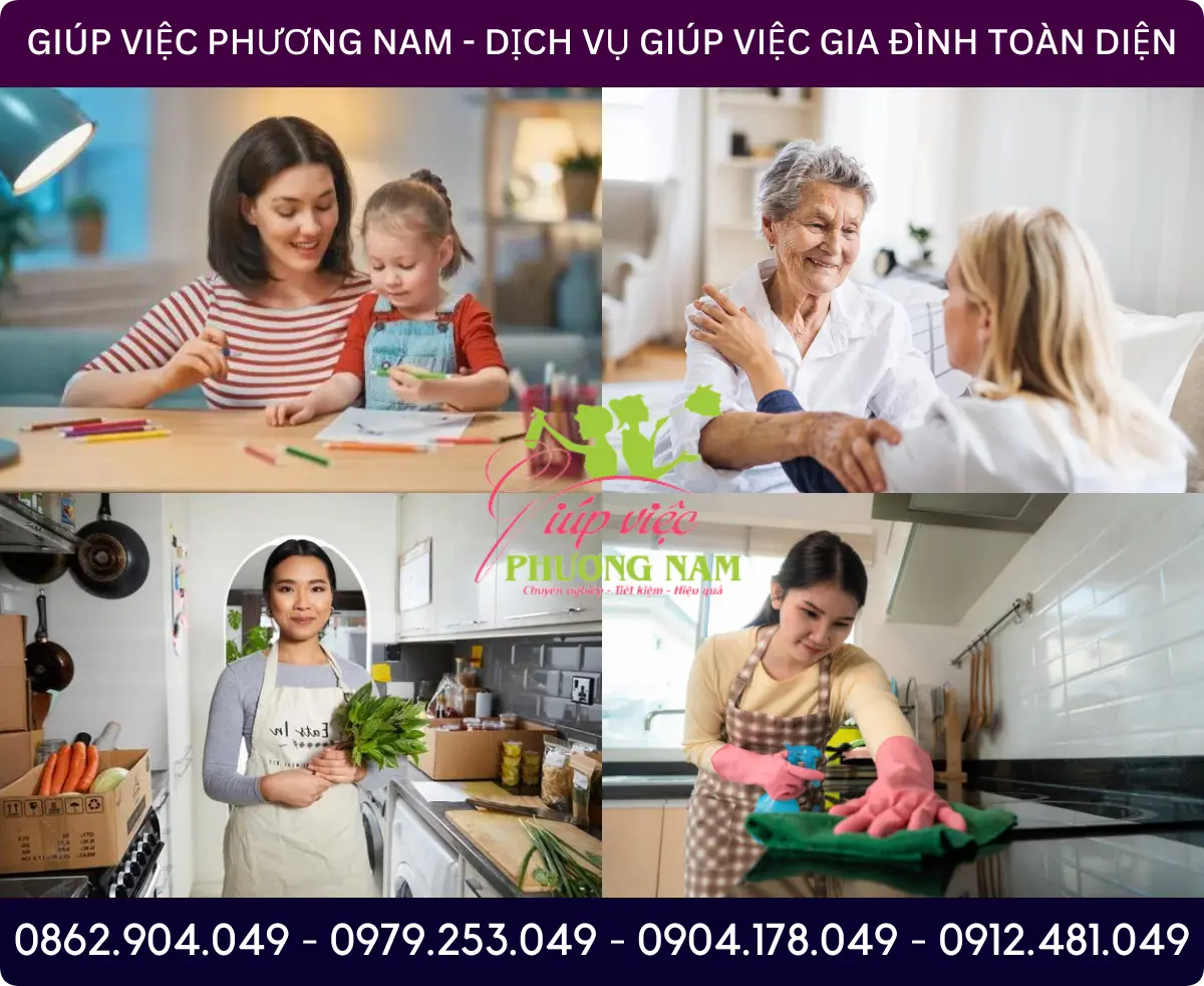 Trung tâm giúp việc nhà tại Phan Thiết