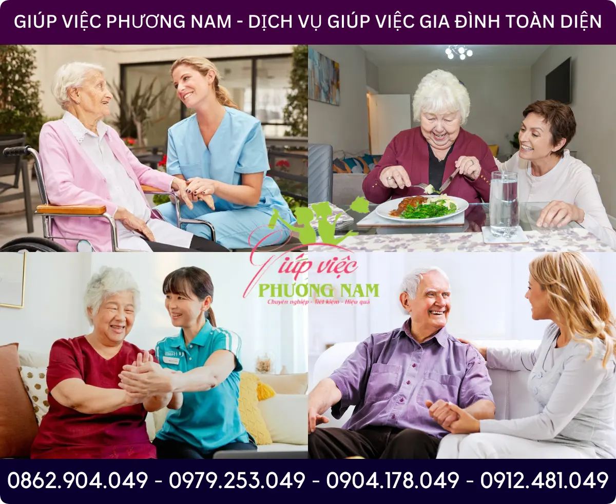 Dịch vụ chăm sóc người già tại nhà ở Phổ Yên