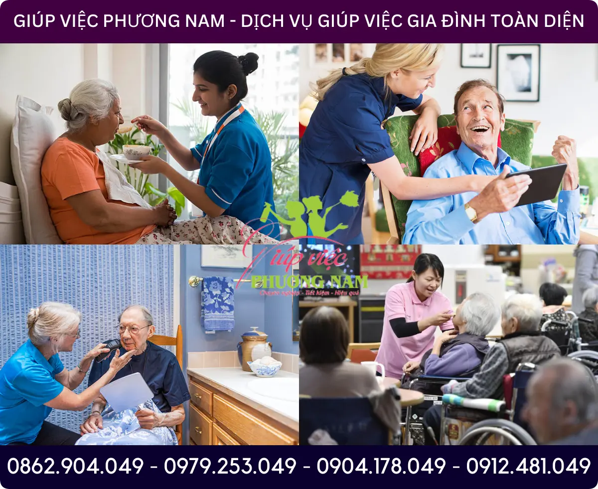 Dịch vụ chăm sóc người già tại nhà ở Vĩnh Phúc