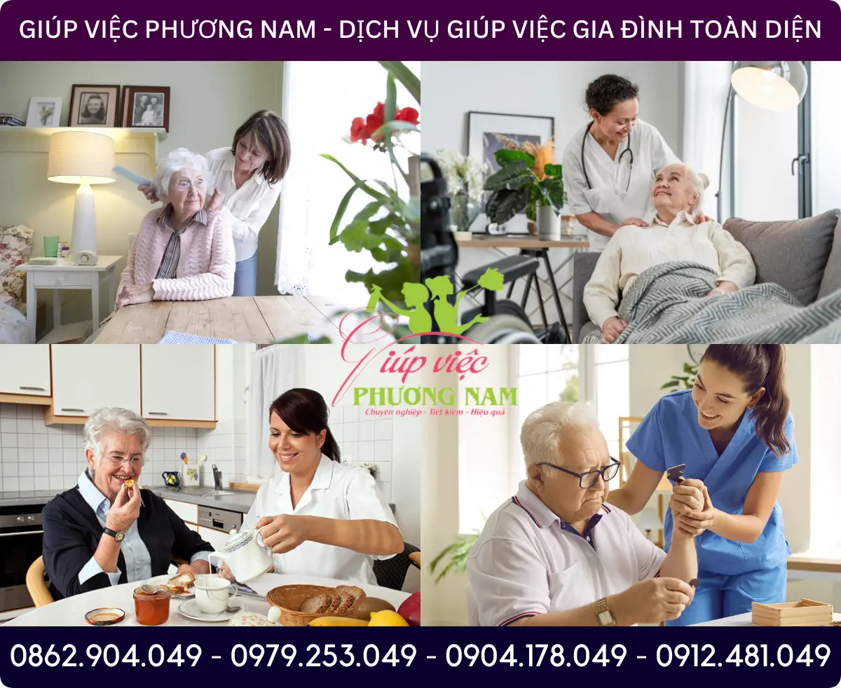 Dịch vụ chăm sóc người già tại Ninh Bình