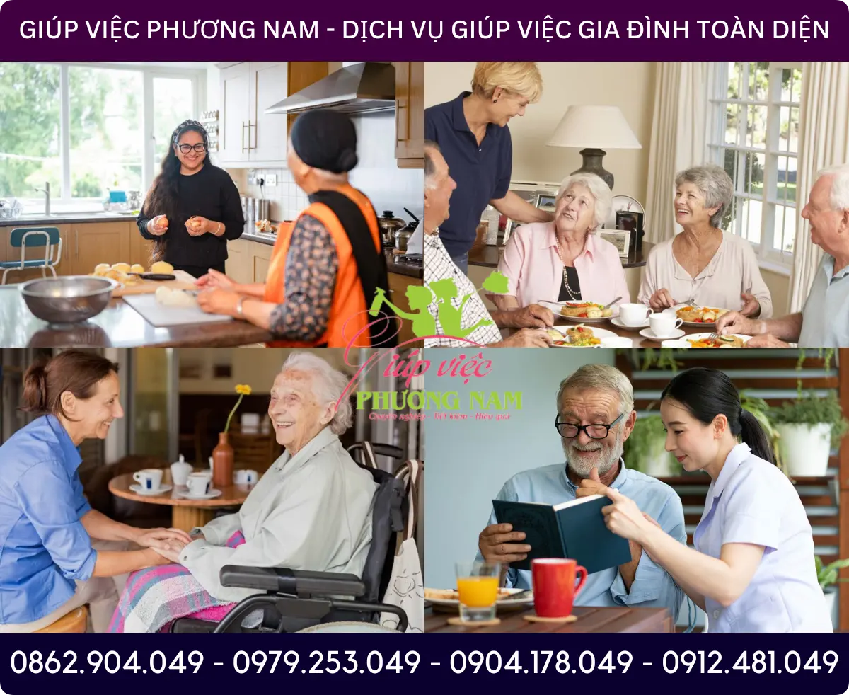 Dịch vụ chăm sóc người già tại Sông Công