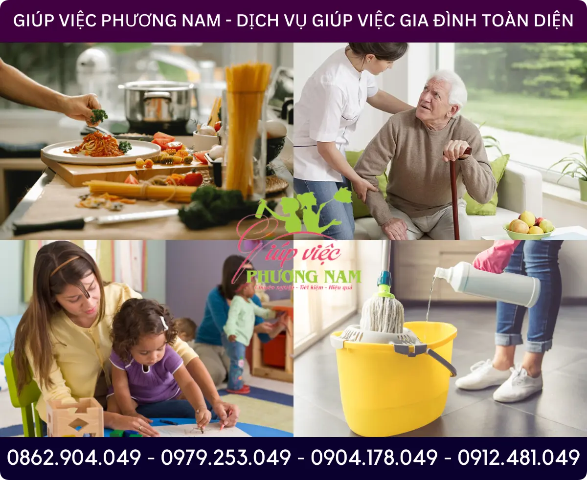 Dich vụ cung cấp người giúp việc nhà tại Ninh Bình