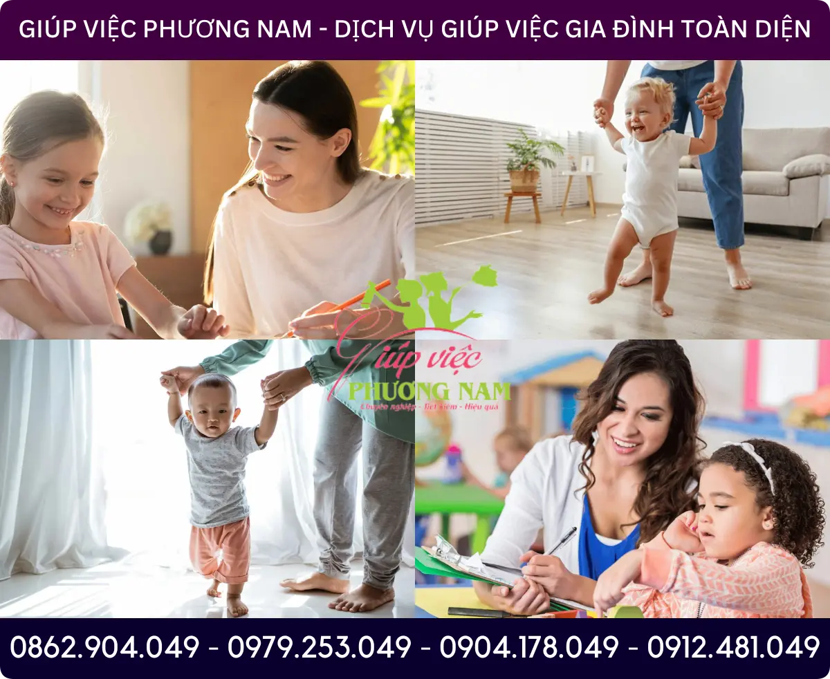 Dịch vụ giữ bé tại nhà ở Việt Trì