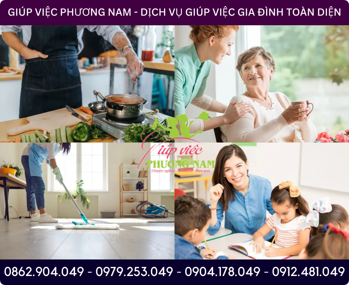 Dịch vụ giúp việc nhà ở Phủ Lý