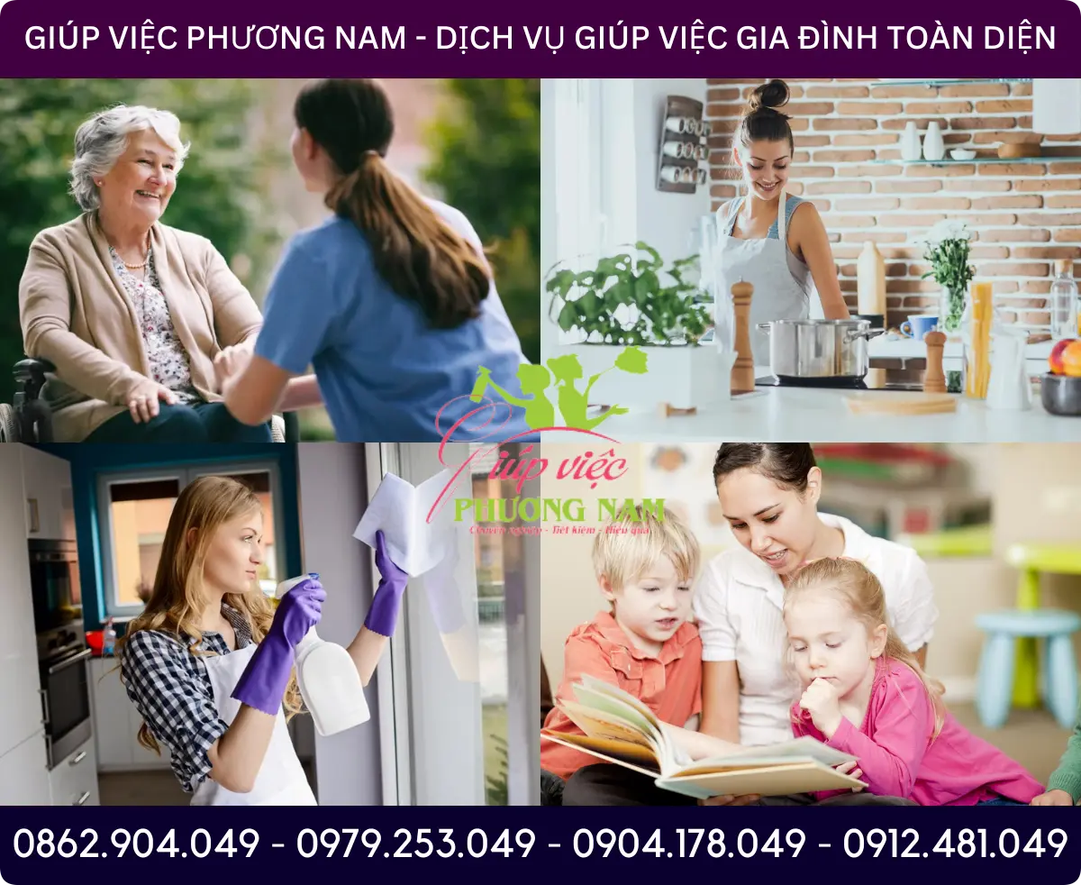 Dịch vụ giúp việc nhà tại Ninh Bình