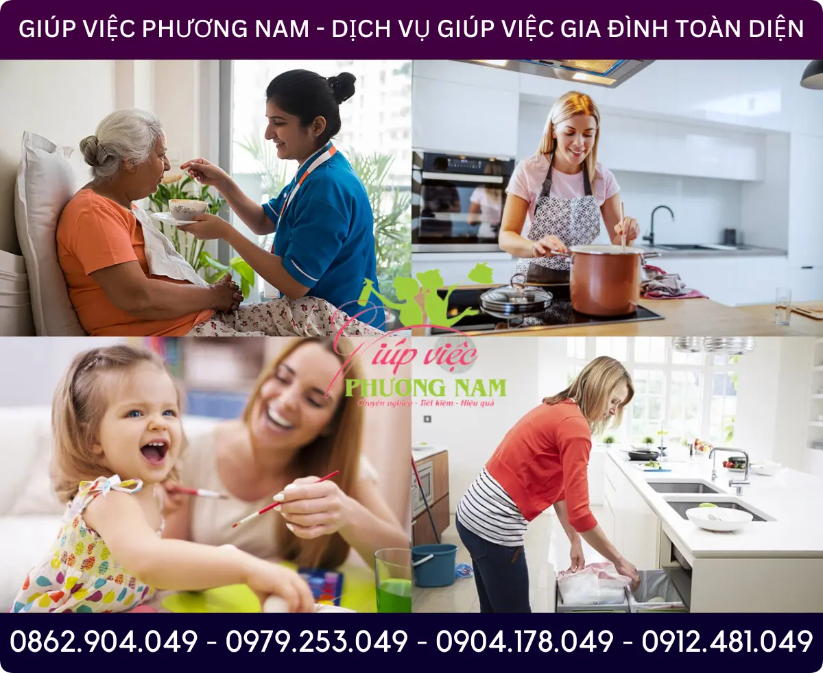 Dịch vụ giúp việc nhà tại Phổ Yên