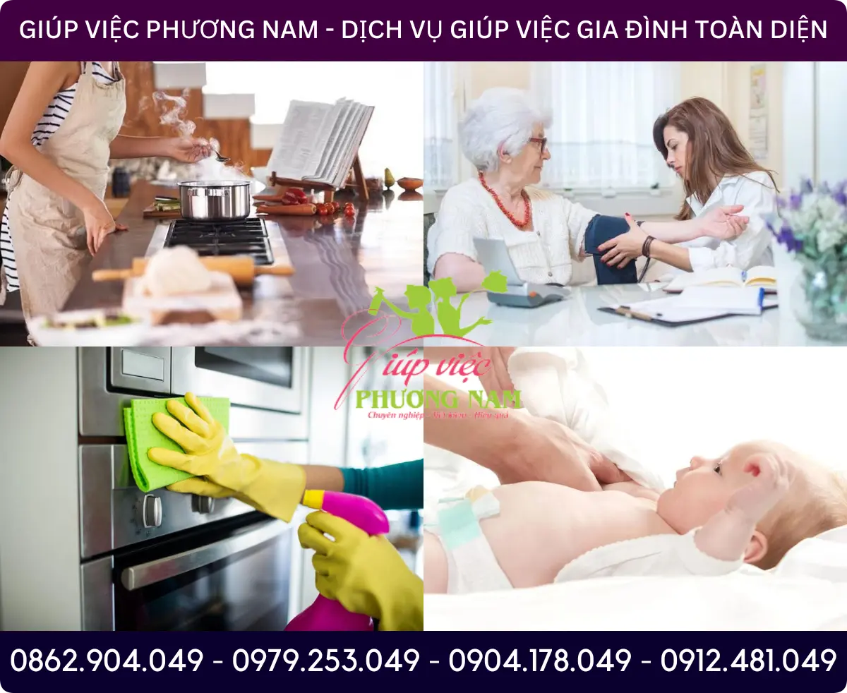 Dịch vụ giúp việc nhà tại Sông Công