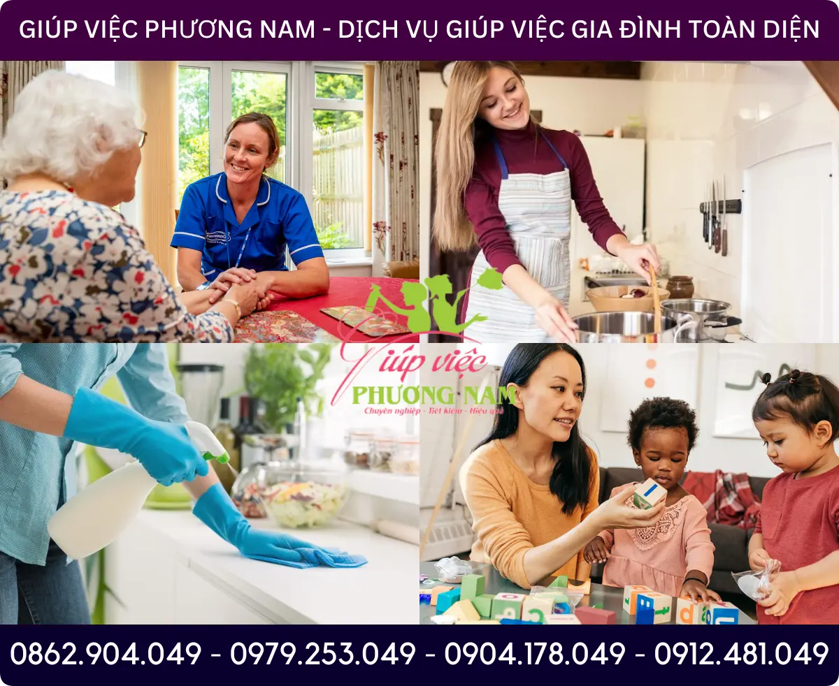 Dịch vụ giúp việc nhà tại Vĩnh Phúc