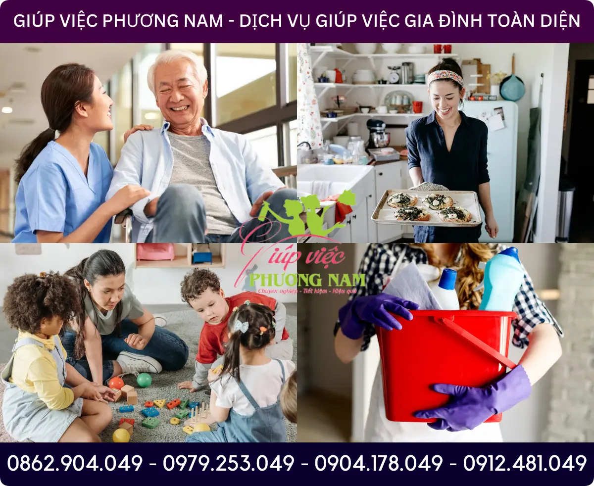 Dịch vụ thuê người giúp việc nhà tại Hà Nam