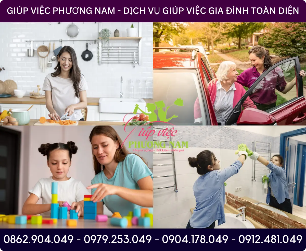 Dịch vụ thuê người giúp việc nhà tại Ninh Bình