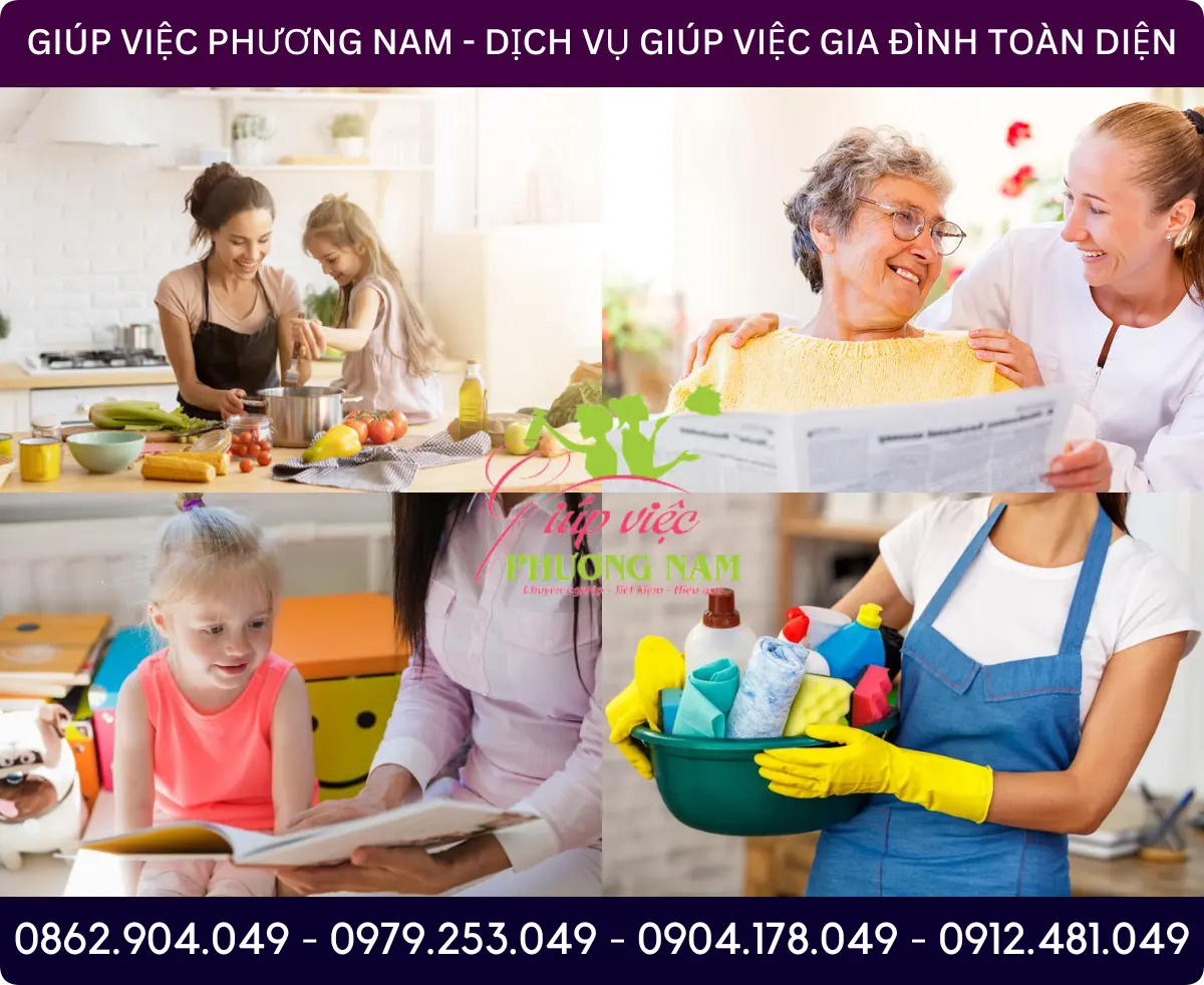 Dịch vụ thuê người giúp việc nhà tại Phổ Yên