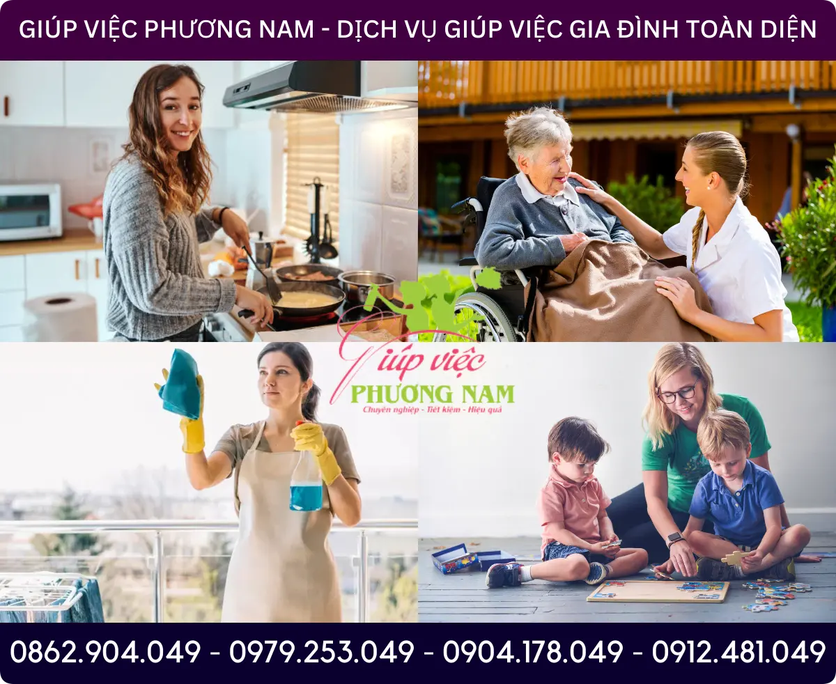 Dịch vụ thuê người giúp việc nhà tại Vĩnh Yên