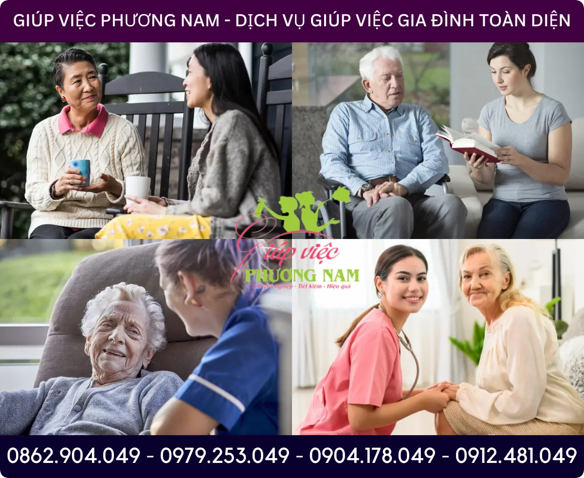 Dịch vụ tìm người chăm người già tại Phúc Yên