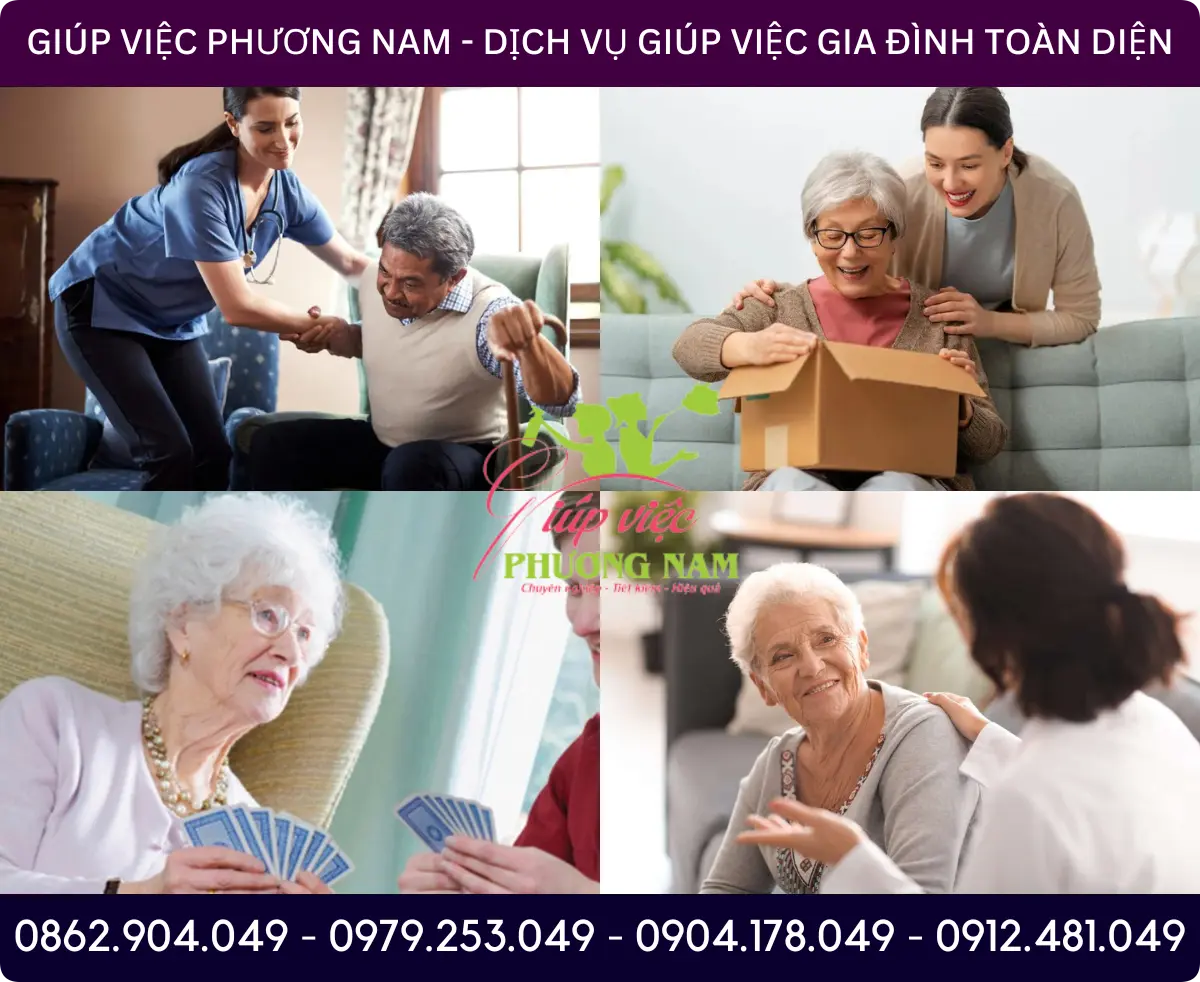 Dịch vụ tìm người chăm sóc người già tại Hội An