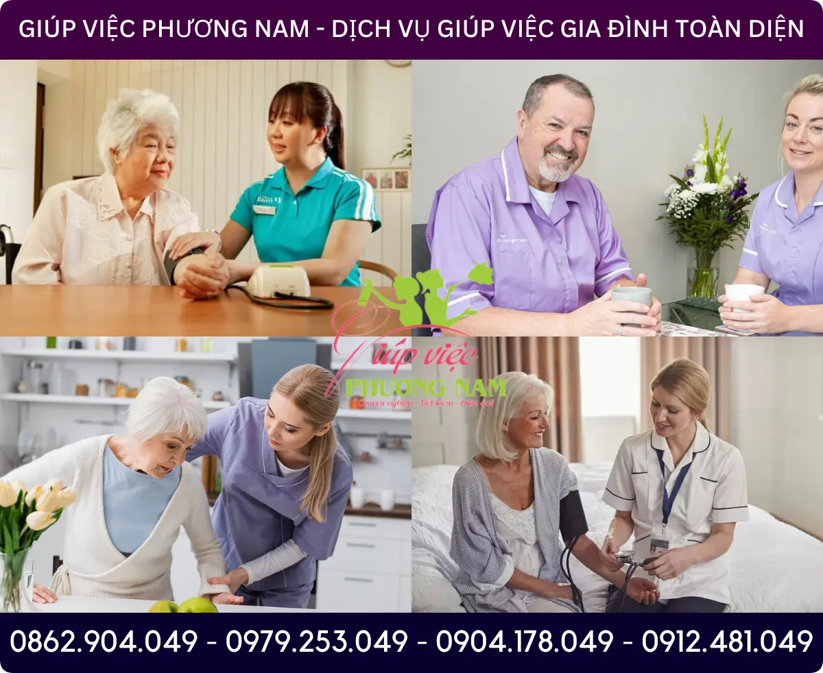 Dịch vụ tìm người chăm sóc người già tại Ninh Bình