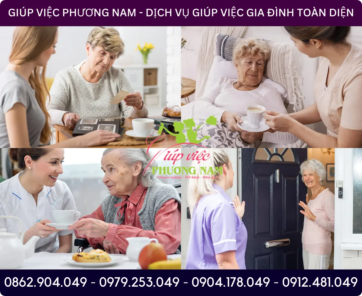 Dịch vụ tìm người chăm sóc người già tại Thái Nguyên