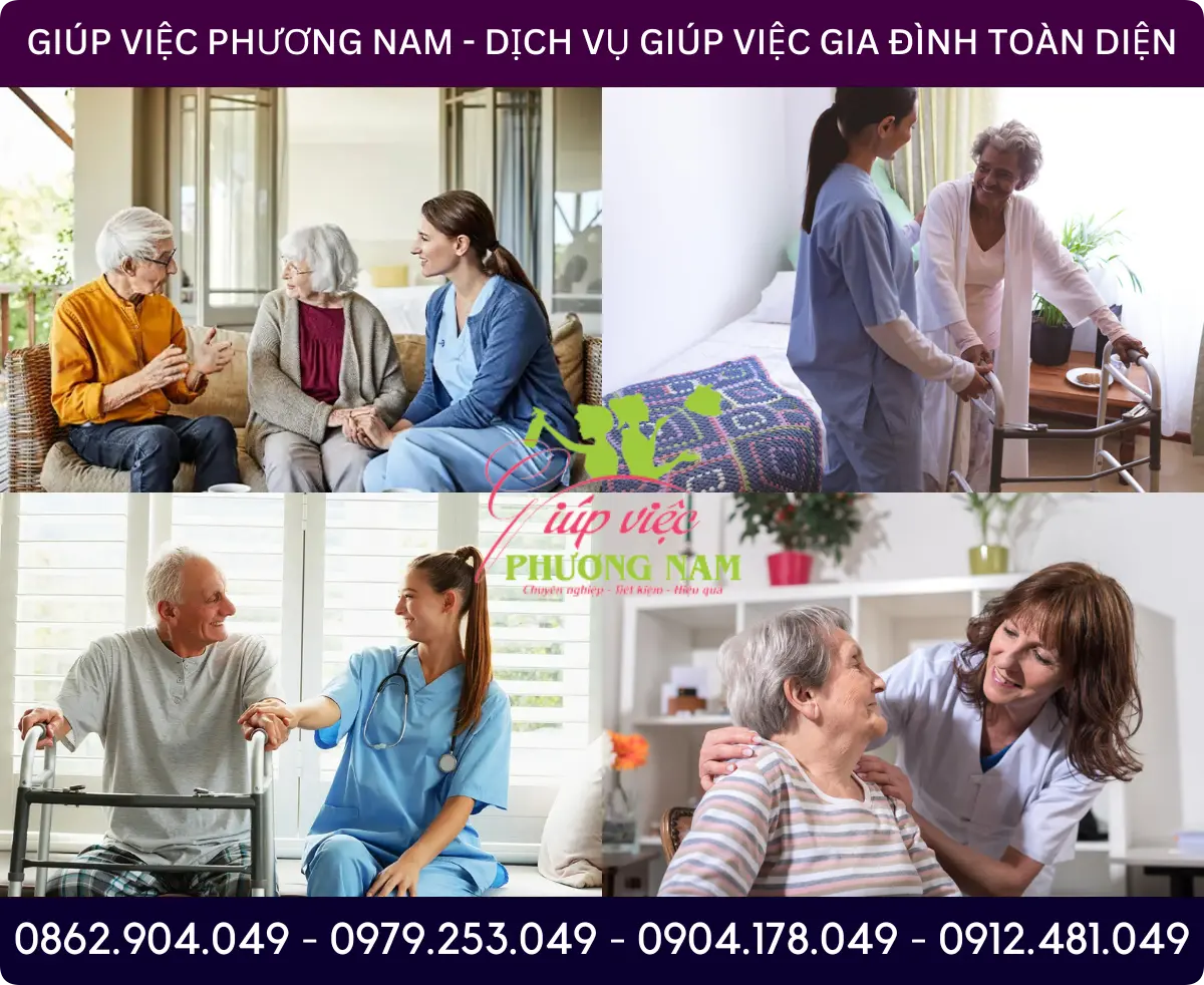 Dịch vụ tìm người chăm sóc người già tại Vĩnh Yên