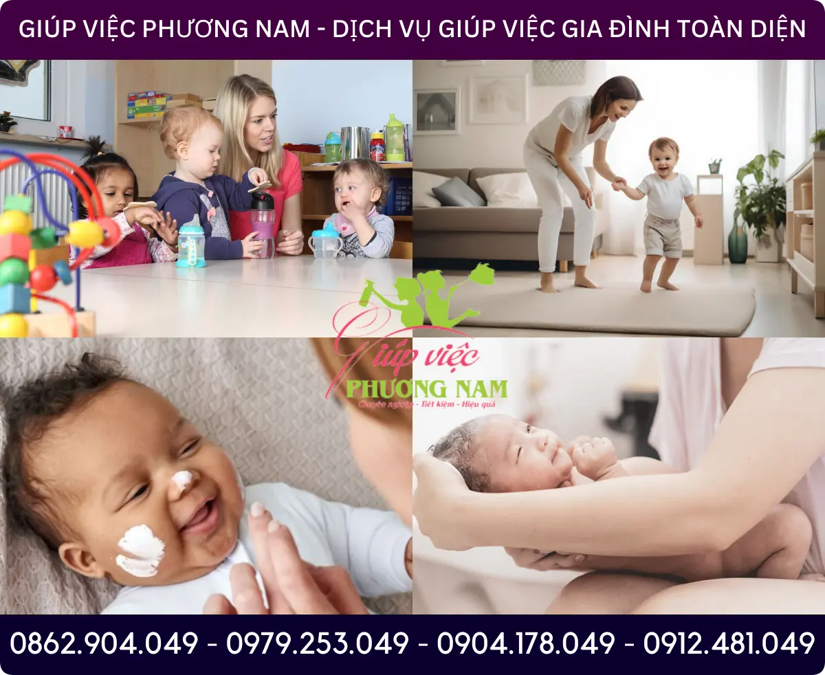 Dịch vụ tìm người chăm sóc trẻ sơ sinh tại Hội An