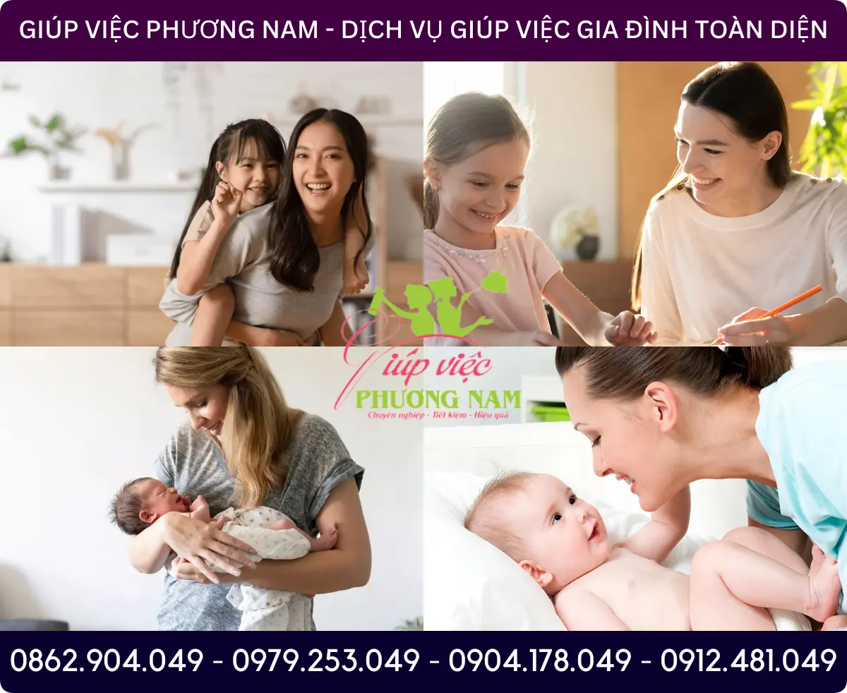 Dịch vụ tìm người chăm sóc trẻ sơ sinh tại Tam Điệp