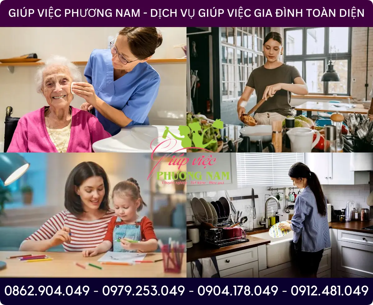 Dịch vụ tìm người giúp việc tại Phổ Yên