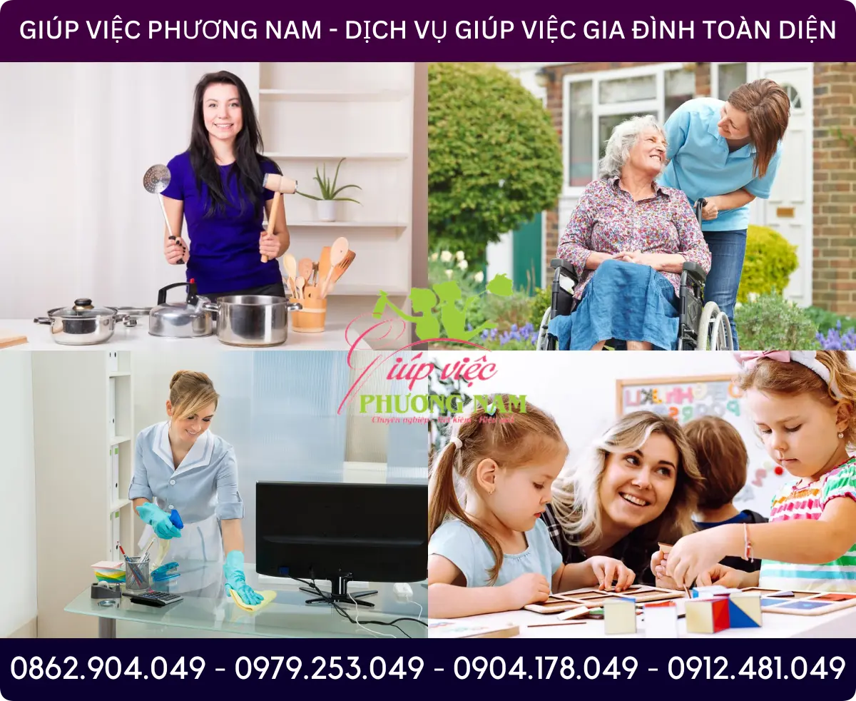 Dịch vụ tìm người giúp việc tại Việt Trì