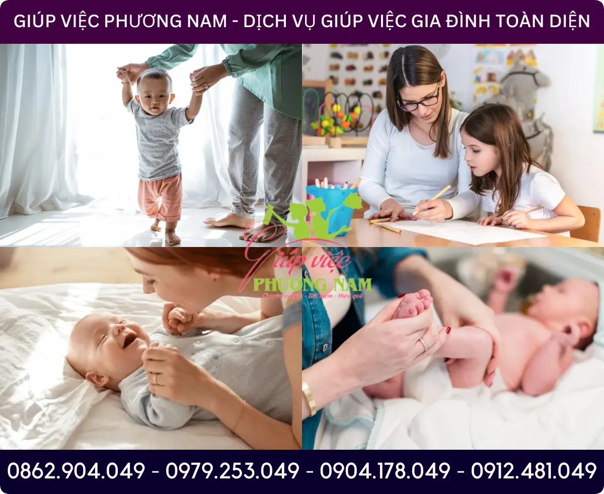 Dịch vụ trông bé tại Phủ Lý