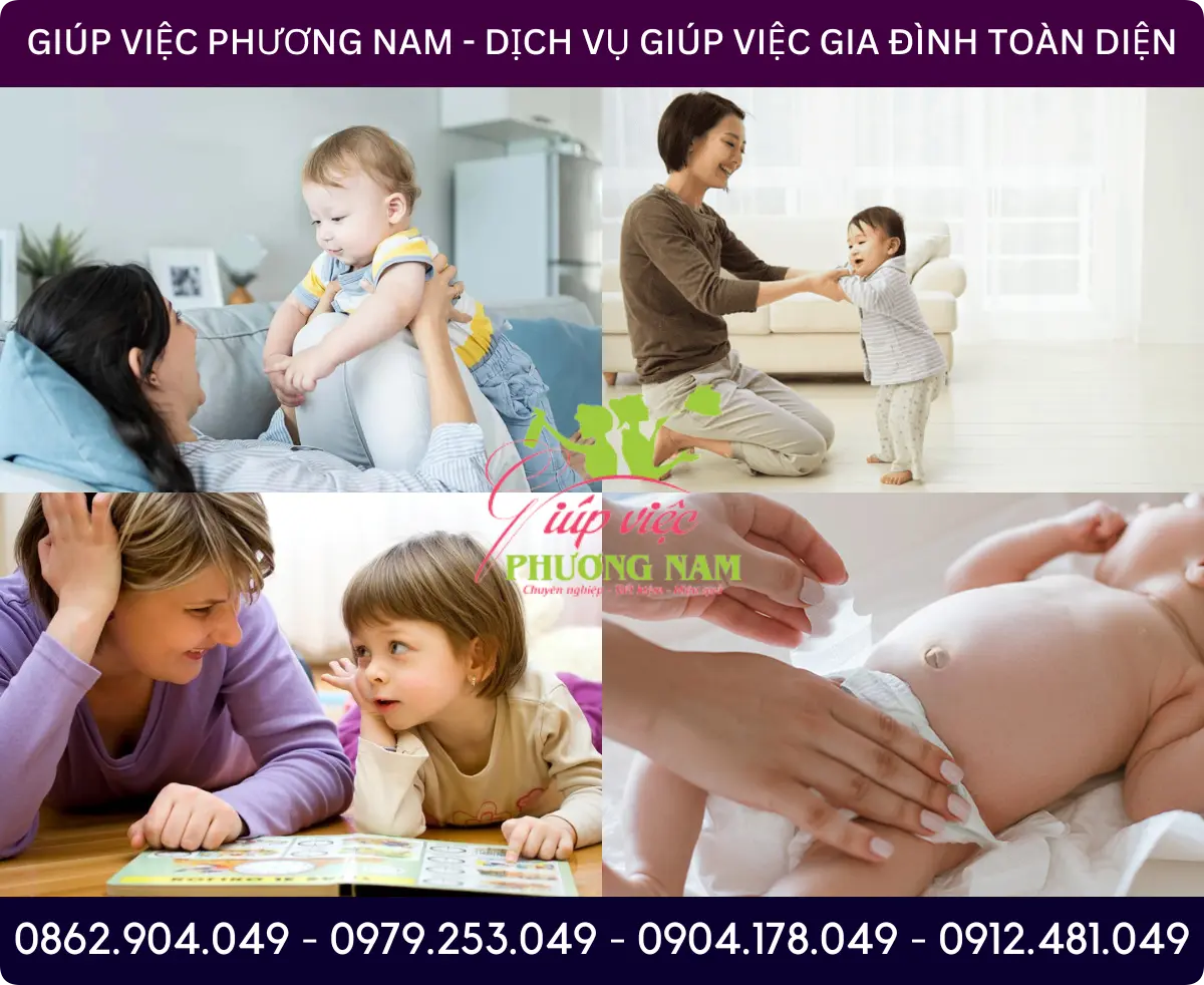 Dịch vụ trông bé tại Sông Công