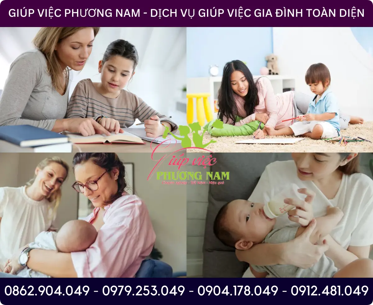 Dịch vụ trông bé tại Tam Điệp