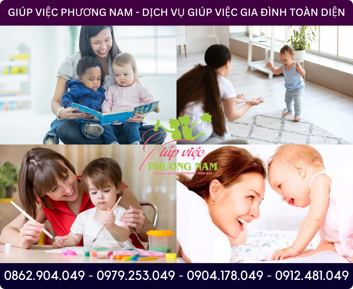 Dịch vụ trông bé tại Vĩnh Yên