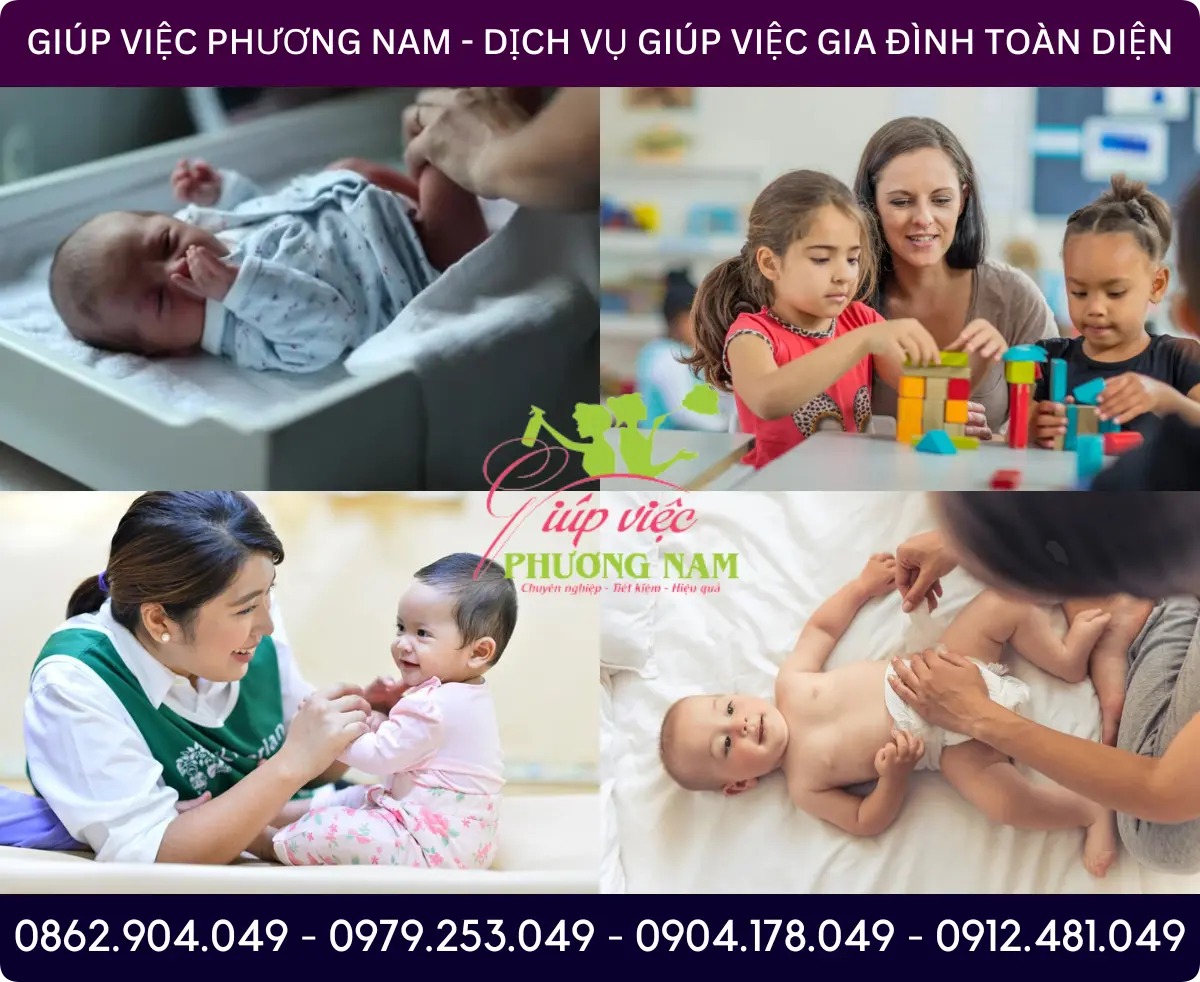 Dịch vụ trông trẻ tại nhà ở Vĩnh Phúc