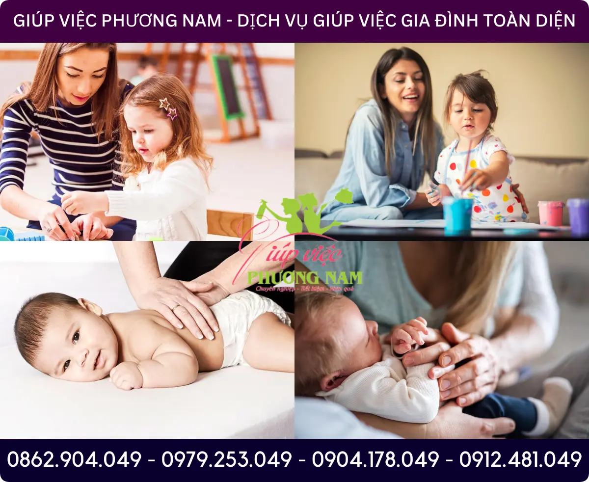 Dịch vụ trông trẻ tại Thái Nguyên