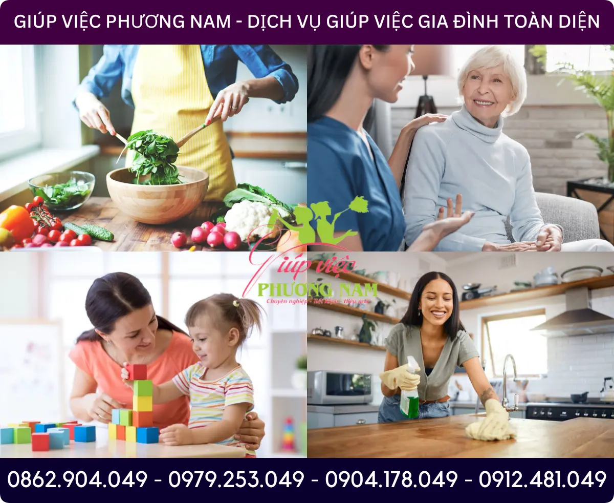 Trung tâm giới thiệu người giúp việc nhà tại Phúc Yên