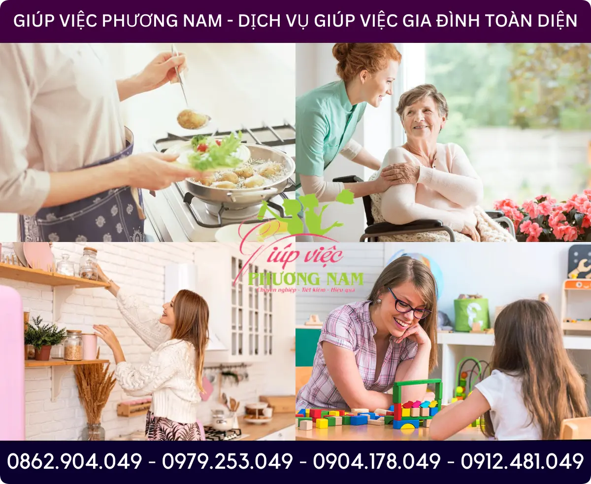 Trung tâm giới thiệu người giúp việc nhà tại Vĩnh Phúc