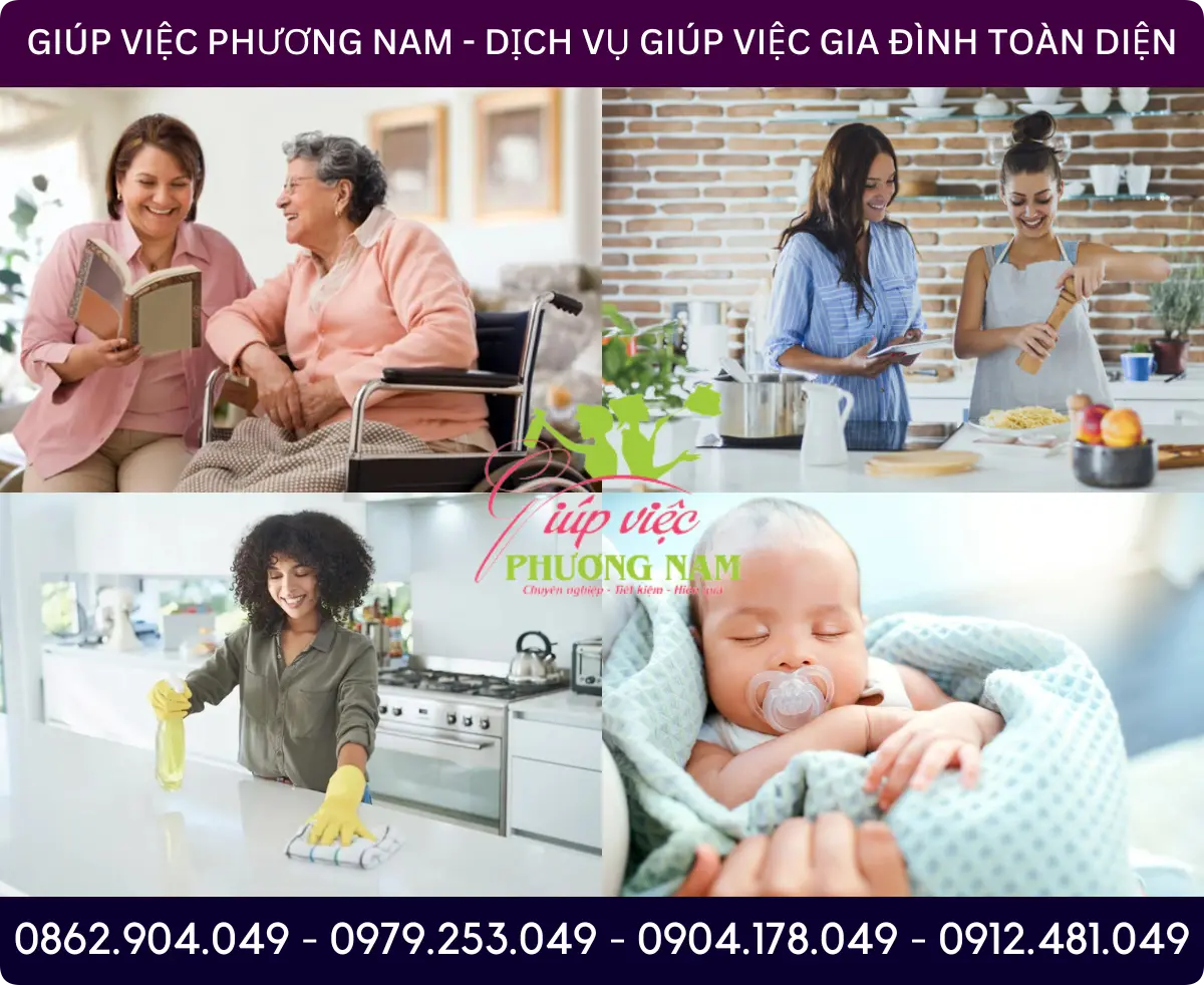 Trung tâm giúp việc nhà tại Sông Công