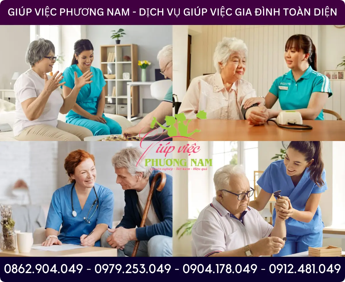 Dịch vụ chăm sóc người già tại nhà ở Huế