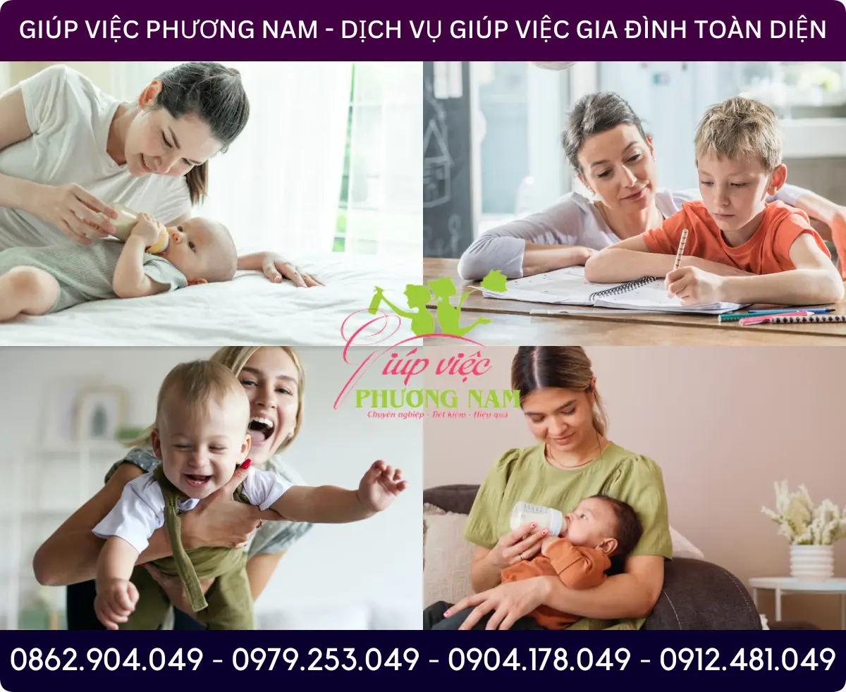 Dịch vụ giữ bé tại Vinh