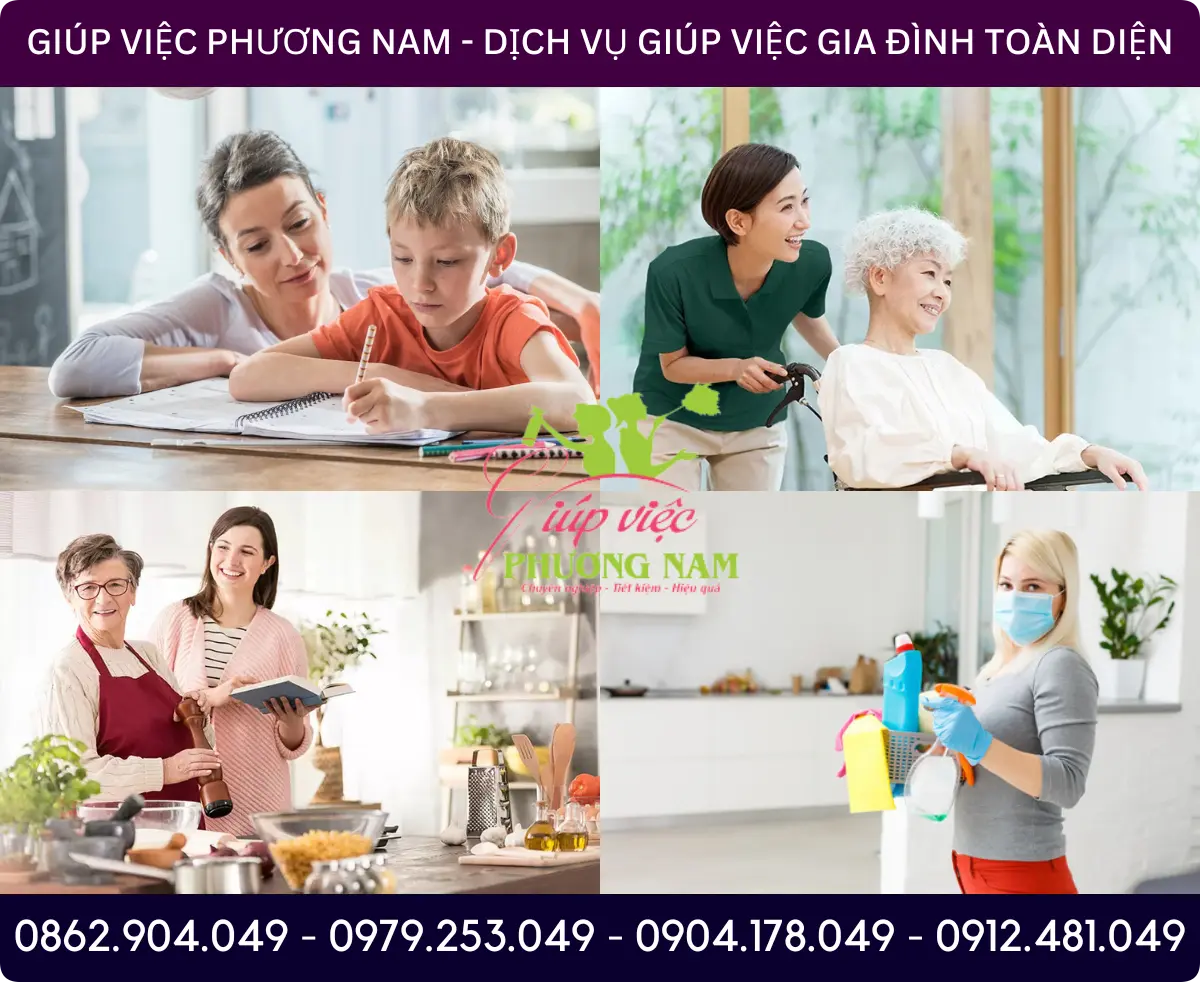 Dịch vụ thuê người giúp việc nhà tại Hải Dương