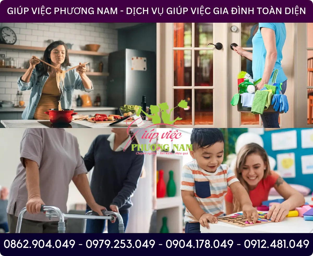 Dịch vụ thuê người giúp việc nhà tại Hòa Bình