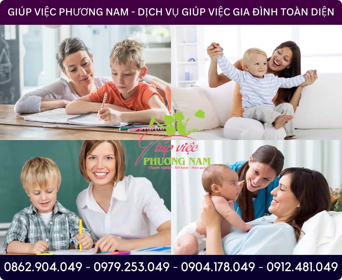 Dịch vụ tìm người chăm bé tại Hà Tĩnh