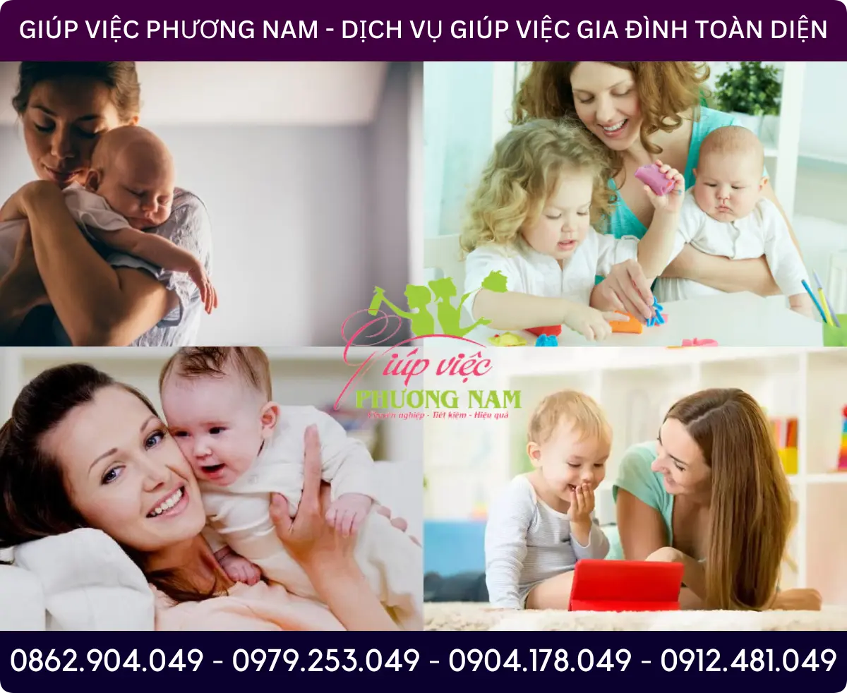 Dịch vụ tìm người chăm bé tại Hải Dương