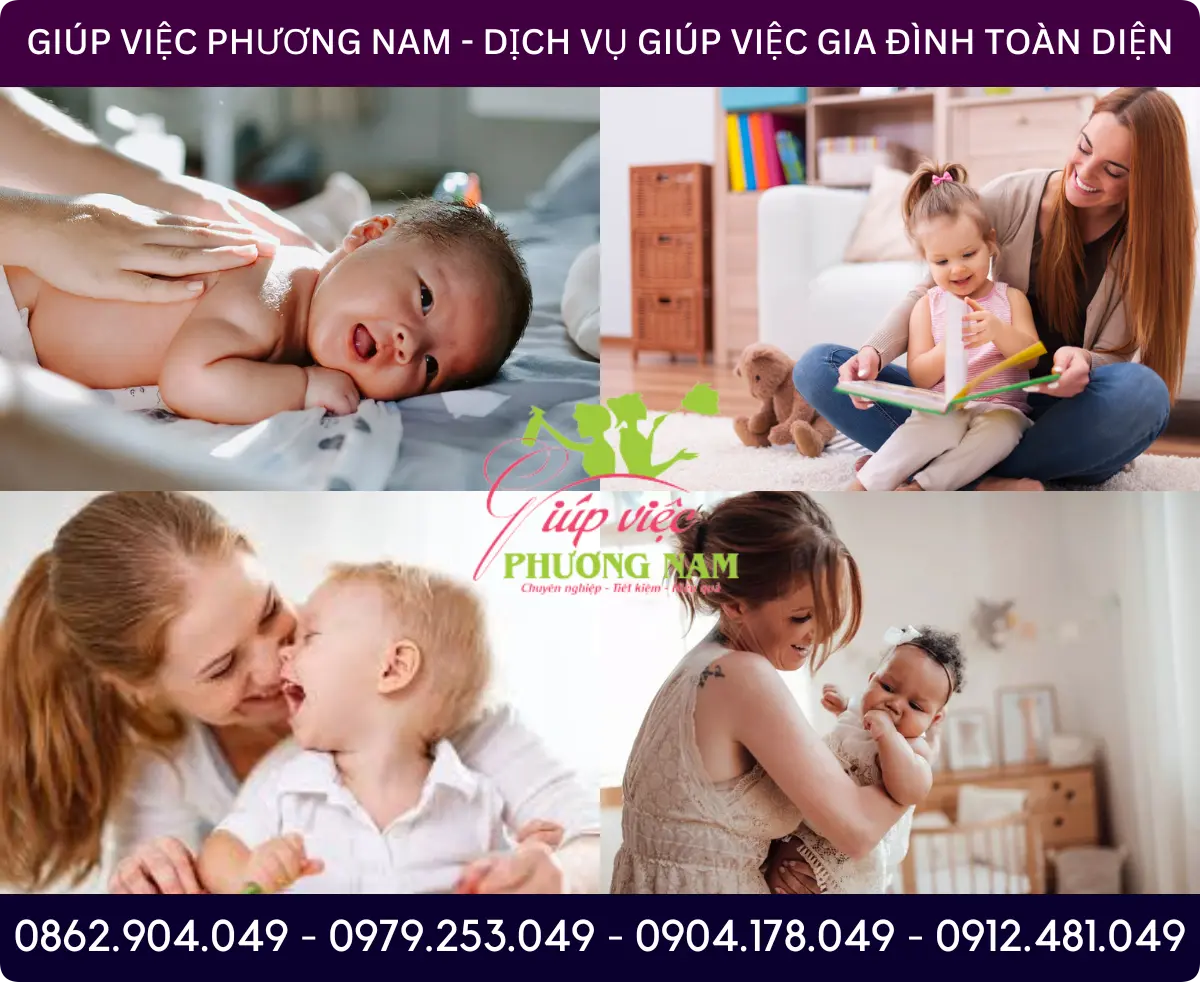 Dịch vụ tìm người chăm bé tại Nghệ An