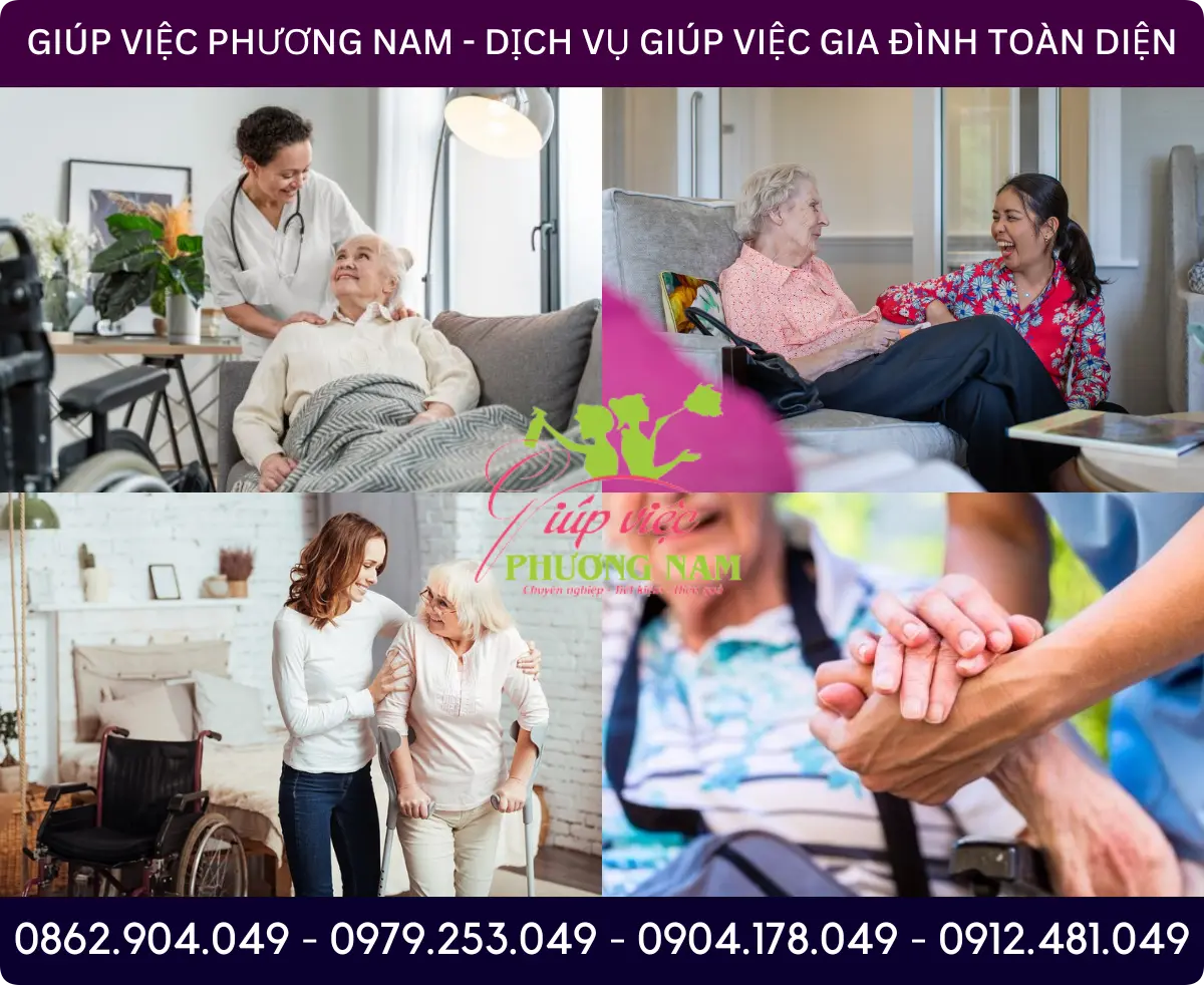 Dịch vụ tìm người chăm sóc người già tại Hà Giang